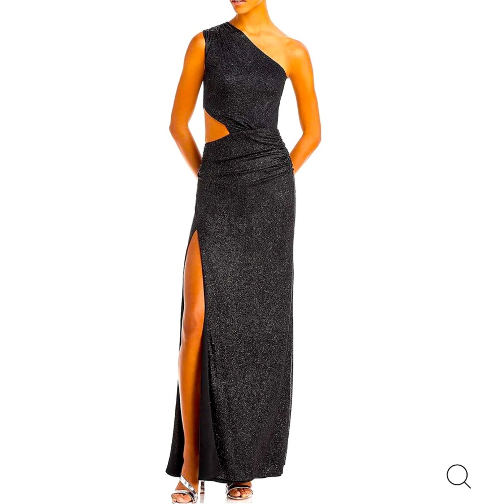 Black Halo Damari Galaxy Gown